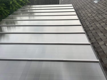 Pergola Roof Installed