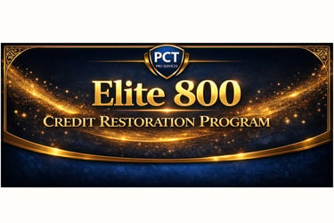 PCT Elite 800 Credit Program  logo