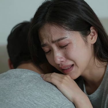 black blue and yellow textile