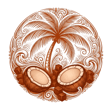 Supplier Batok Kelapa Indonesia, arang kelapa, arang batok kelapa logo