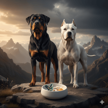 Rotwailer & Dogo Argentino dieta