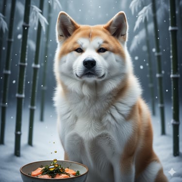 Akita Inu Dieta 