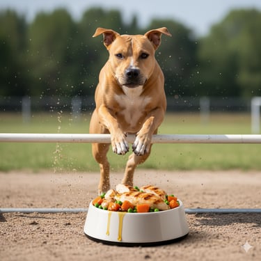American Staffy y el Pit Bull Terrier Dieta 