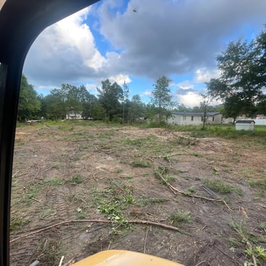 Land clearing before and after – D-Low's Excavation