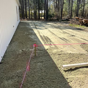 Site preparation and grading services D-Low's Excavation Holly Ridge