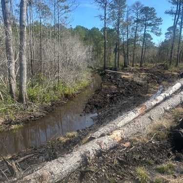 Utility trench digging for new construction Holly Ridge North Carolina