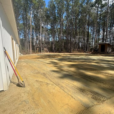 Site preparation and grading services D-Low's Excavation Holly Ridge