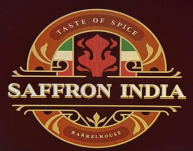 Saffron India Barrel House logo