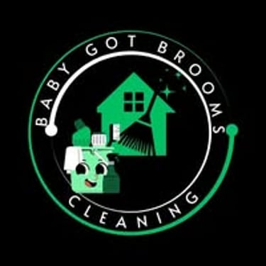 Baby Got Brooms Cleaning logo