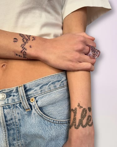 accessoires éphémères tendance tatouage temporaire et bijou WANNATAG