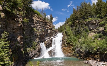 Cameron Falls Waterton Park