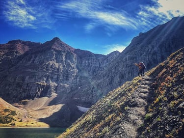 Crypt Lake - hiking in waterton
