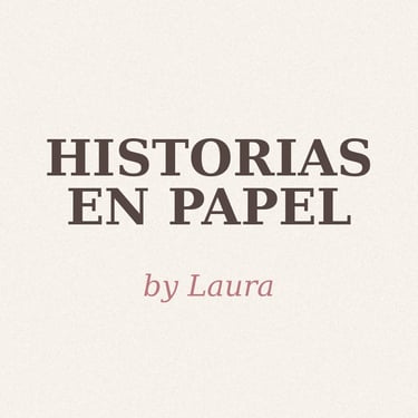 Historias en papel by Laura logo