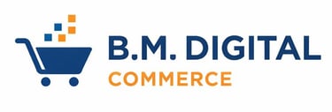 B.M. DIGITAL COMMERCE logo