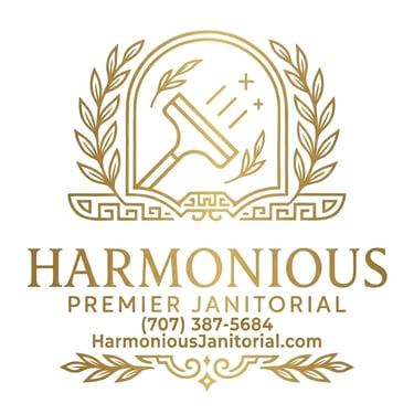Harmonious Premier Janitorial logo