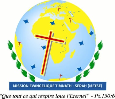 Je dirige une mission chrétienne évangélique. logo