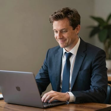 man standing near white wall