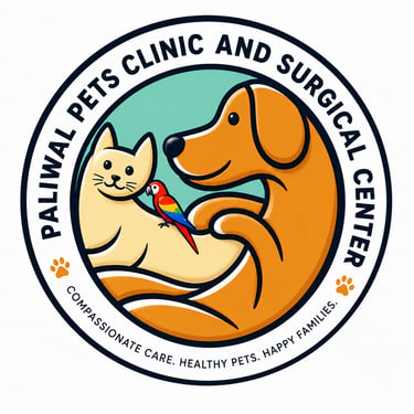 Paliwal pet's clinic and surgical center logo