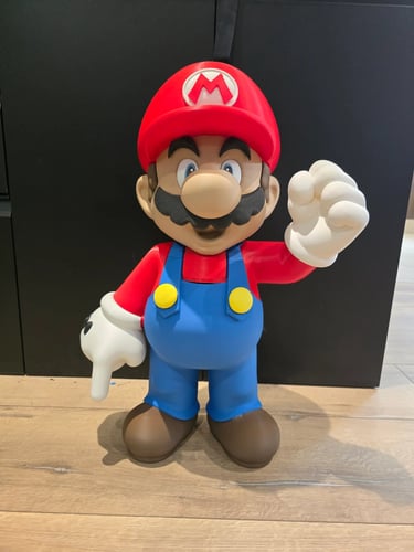 figurine en 3d de Mario