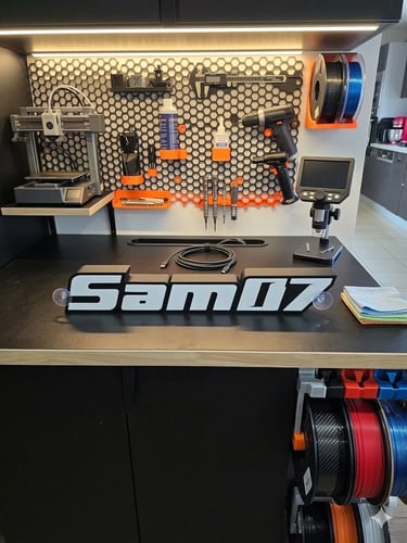 logo personnalisé en impression 3d