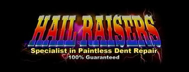 Dents Dings and Hail Raisers logo