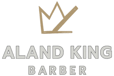 Aland king barber logo