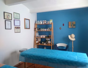 Un consultorio terapéutico holístico para masajes en Oaxaca de Juárez