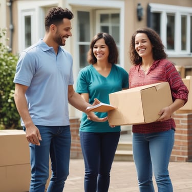 A caring staff member gently supporting an adult during a daily routine.