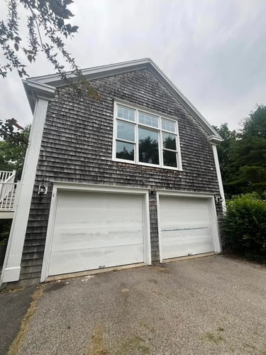 Professional pressure washing services in Dover, NH for sidewalks, patios, and decks after buildup