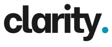 Clarity. logo