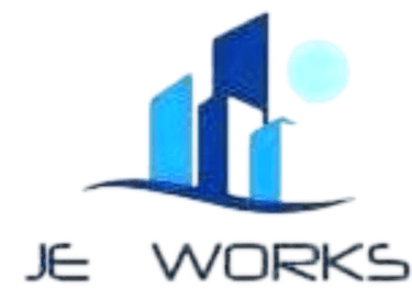 JE WORKS logo