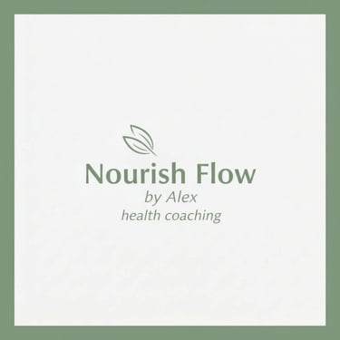 Nourish Flow by Alex logo