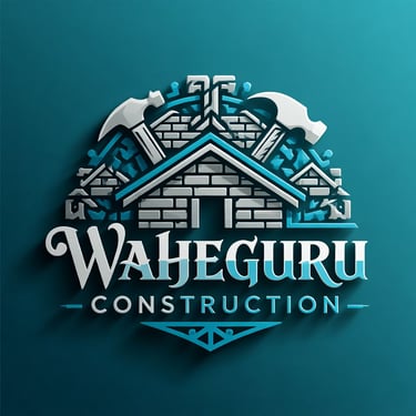 Waheguru Construction logo