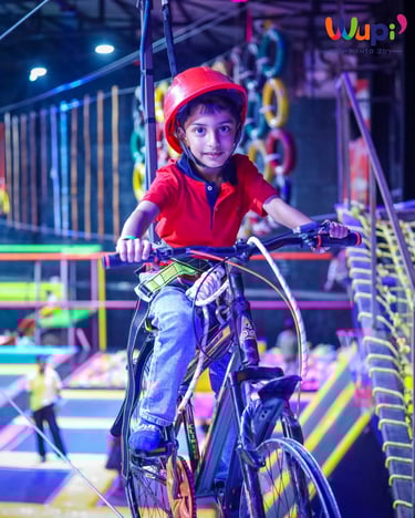 Kids Play Area & Birthday Celebration at Wupi Trampoline Park