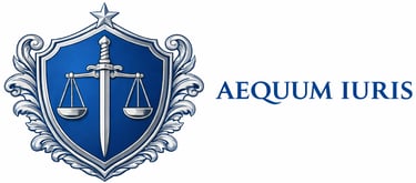 AEQUUM IURIS logo