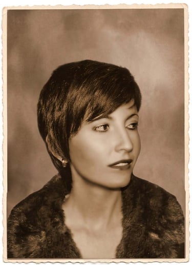 Bebalabelle en una atmósfera íntima y vintage