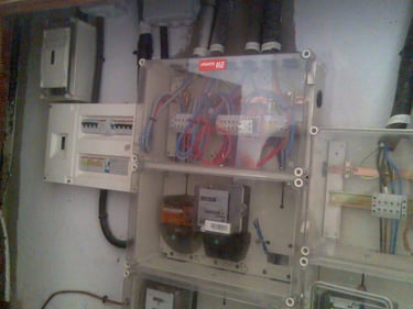 cuadro eléctrico instalado y cableado profesional en Vitoria-Gasteiz