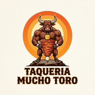 Logotipo de Taquería Mucho Toro