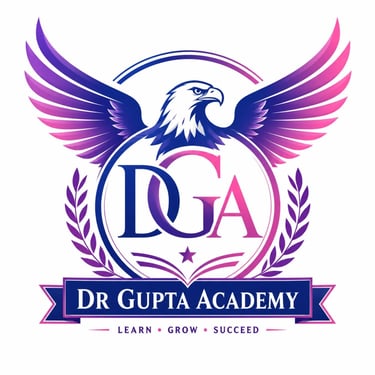 Dr Gupta Academy logo
