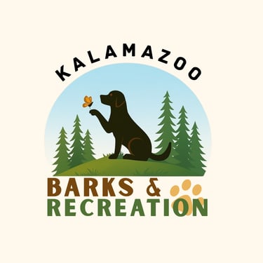 Kalamazoo Barks and Recreation logo