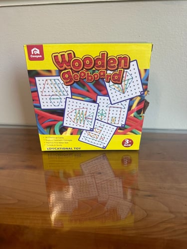 Geoboard puzzle for kids