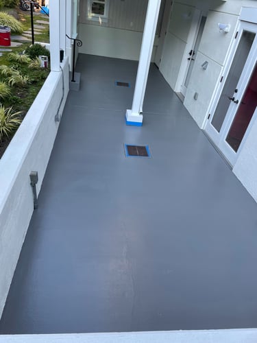Seattle home repainted, patio porch, exterior painting carpentry remodeling-services contractor