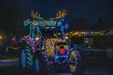 Suffolk Tractor Light Parade East Suffolk - Reason Marketing Marketing Consultant