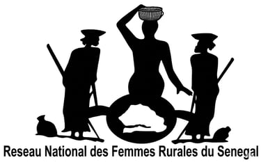 Réseau national des femmes rurales du Sénégal logo