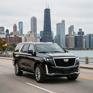 Chauffeur greeting a passenger at an airport terminal curbside.