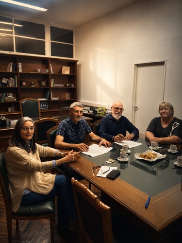 Reunión institucional entre representantes académicos en la UTN Avellaneda