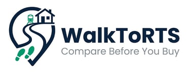 WalkToRTS logo with tagline Compare Before You Buy