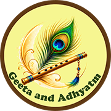 Geeta and Adhyatm logo