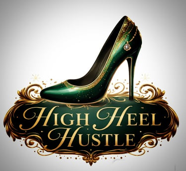 High heel hustle logo
