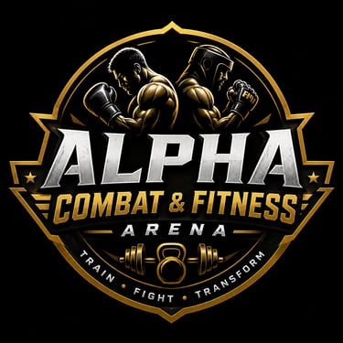 ALPHA COMBAT & FITNESS ARENA logo